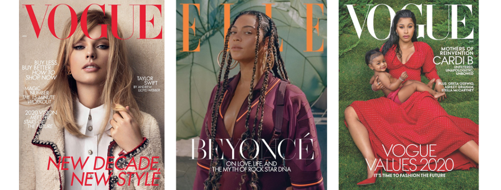 January Vouge Covers